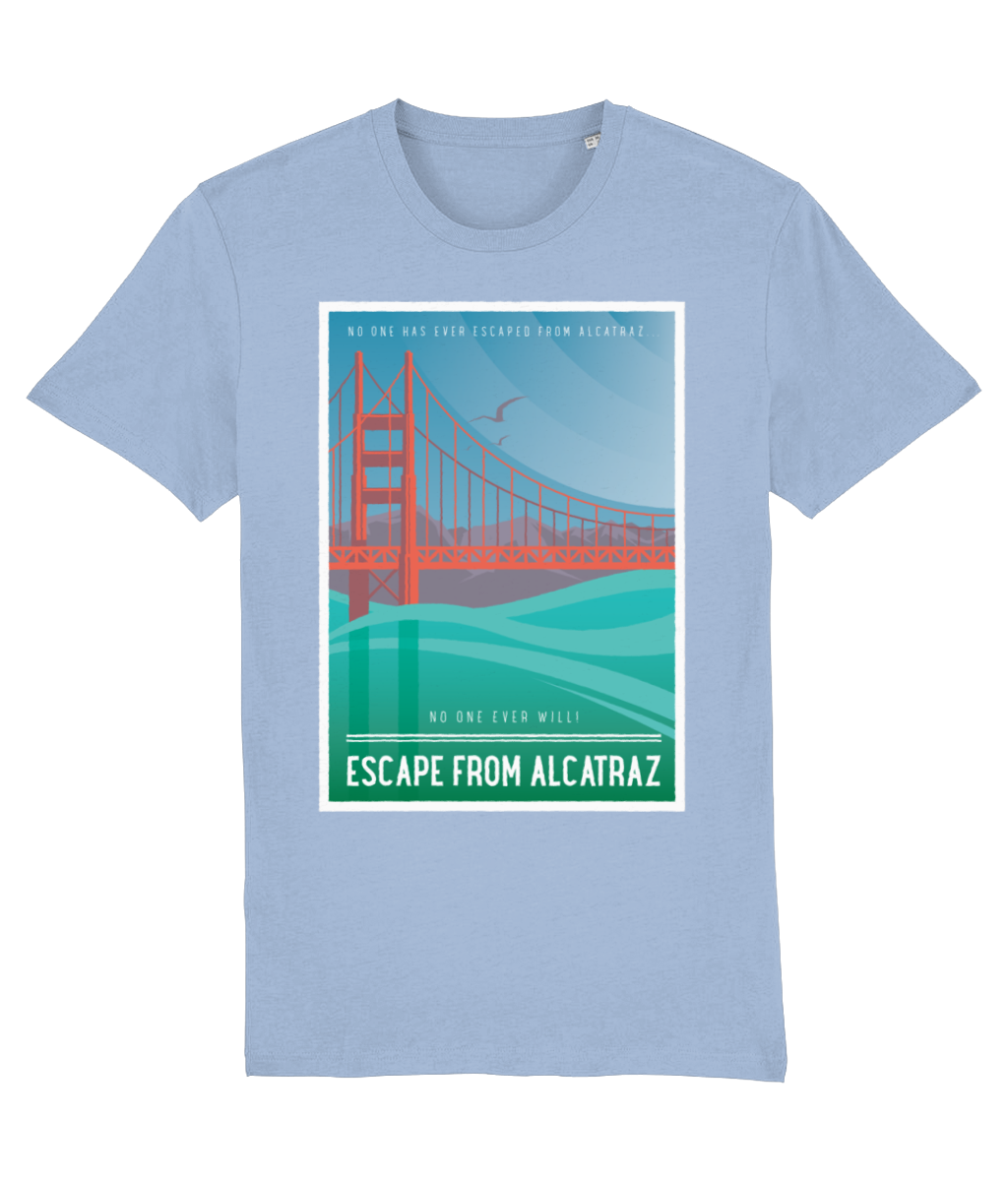 Escape from Alcatraz Vintage Organic T-shirt