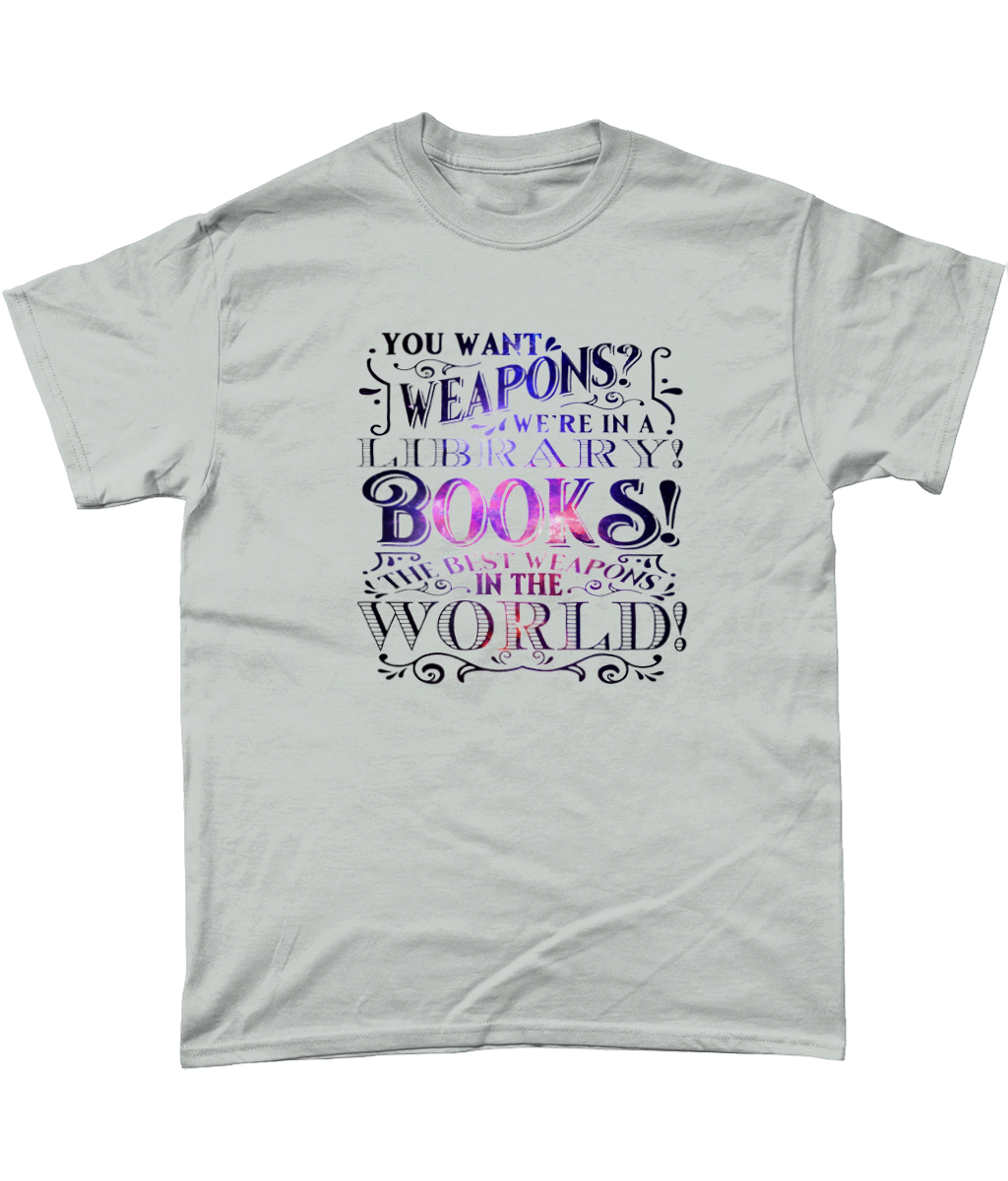 Books Are The Best Wepons T-Shirt