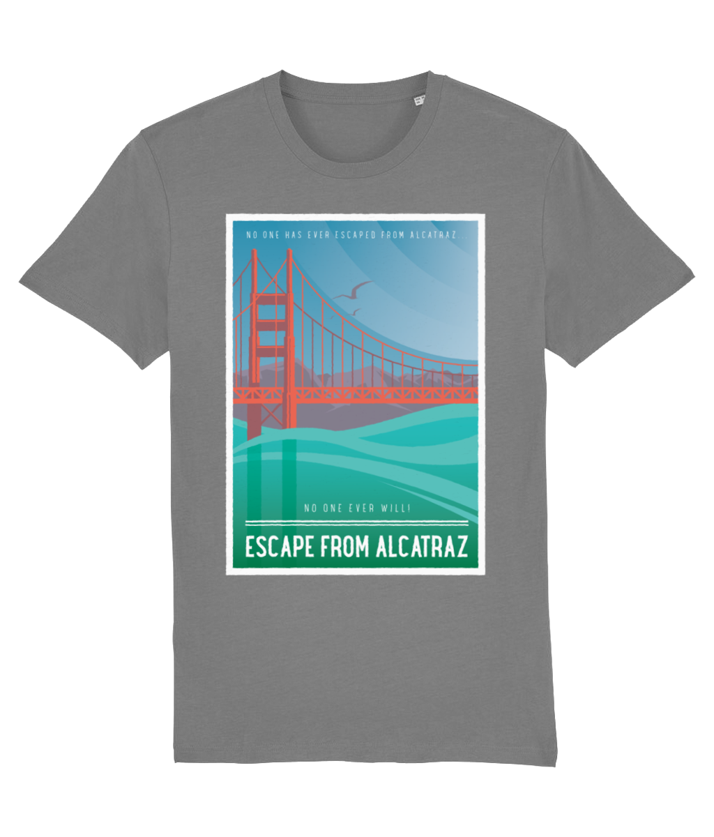 Escape from Alcatraz Vintage Organic T-shirt