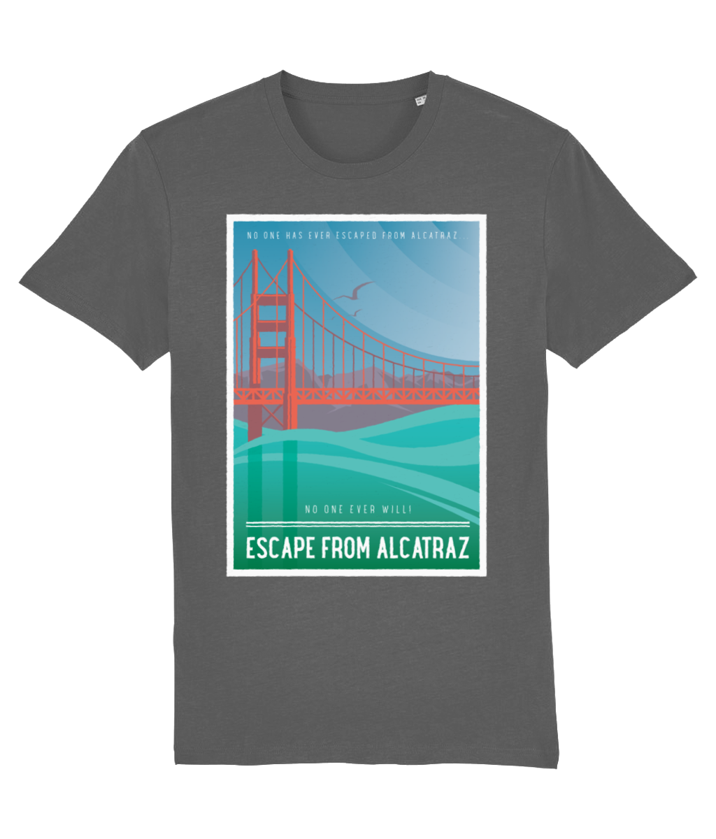 Escape from Alcatraz Vintage Organic T-shirt