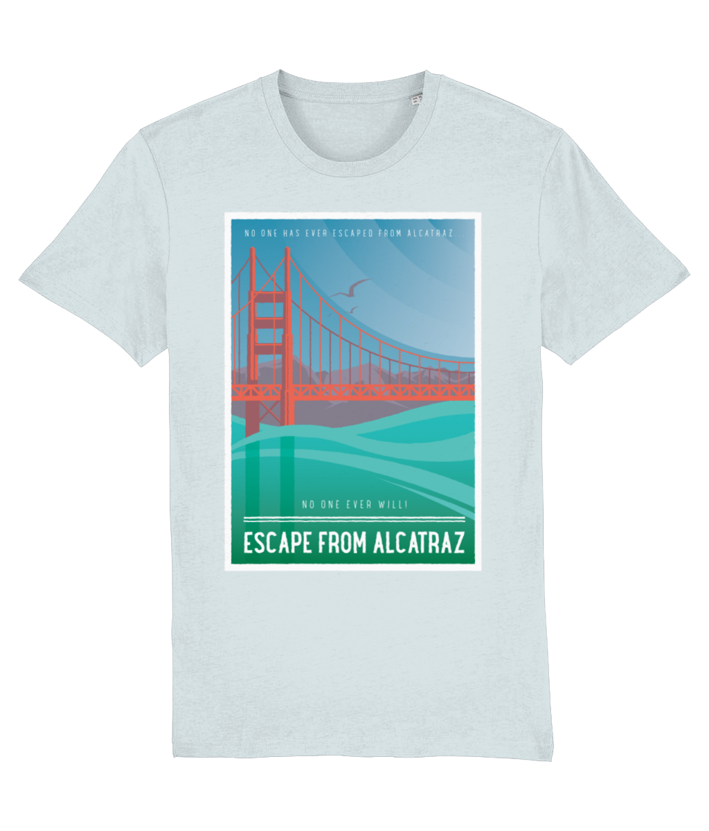 Escape from Alcatraz Vintage Organic T-shirt