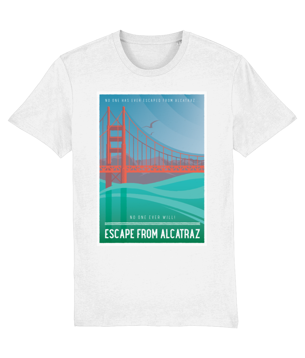 Escape from Alcatraz Vintage Organic T-shirt