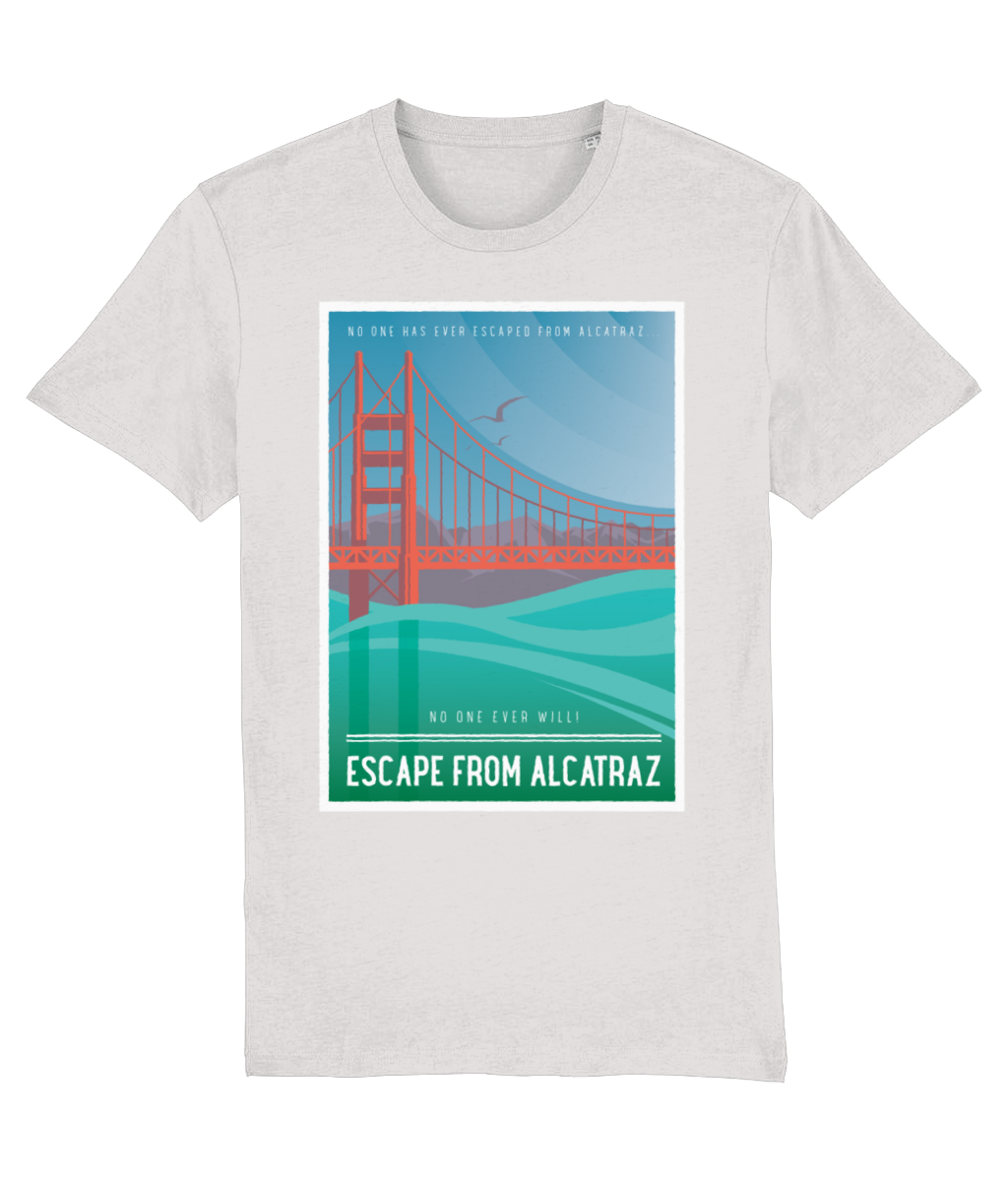 Escape from Alcatraz Vintage Organic T-shirt