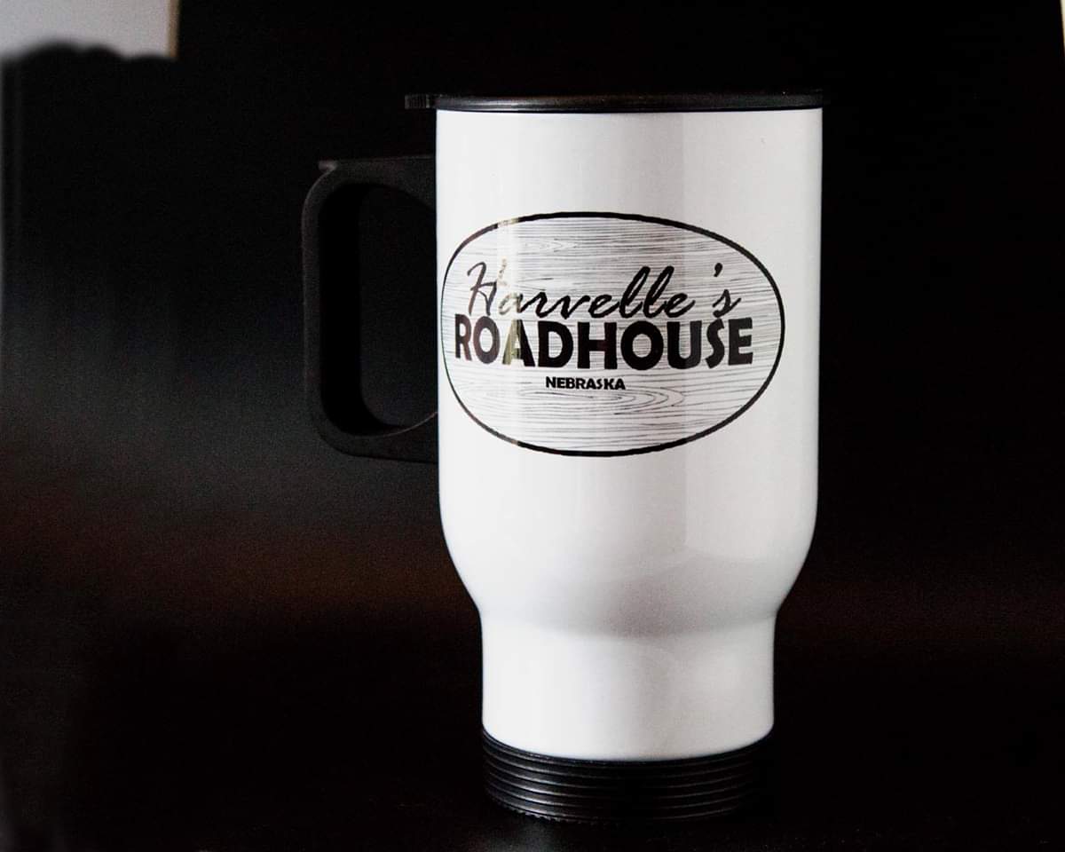 Harvelle's Roadhouse - Supernatural - 14oz Aluminium Travel Mug - ByCandlelight27