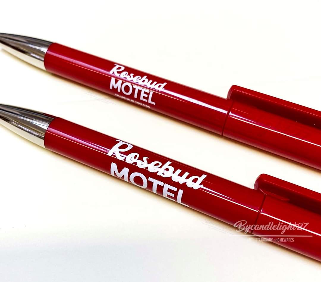 Rosebud Motel Resin Key Ring