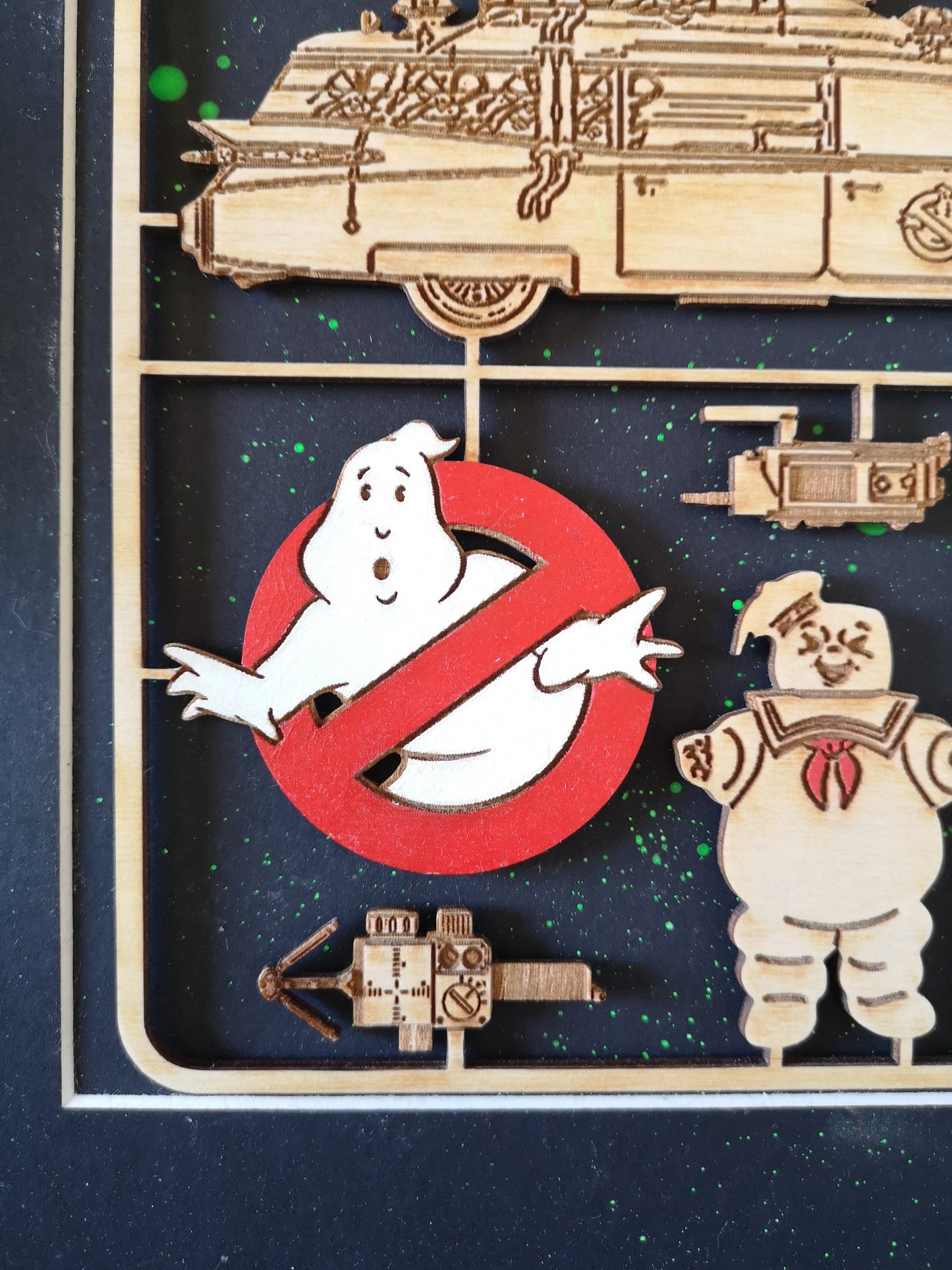 Ghostbusters Model Kit Art Panel