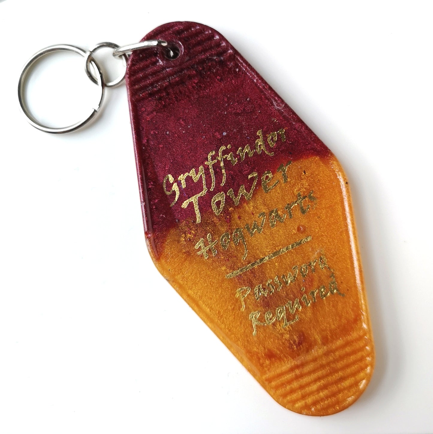 Magical Common Room Resin Key Ring