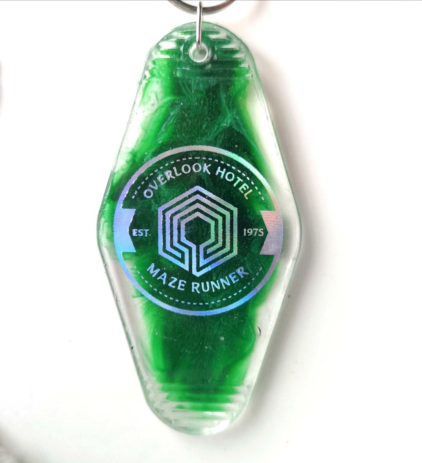 Overlook Hotel Maze Runner Resin Key Ring