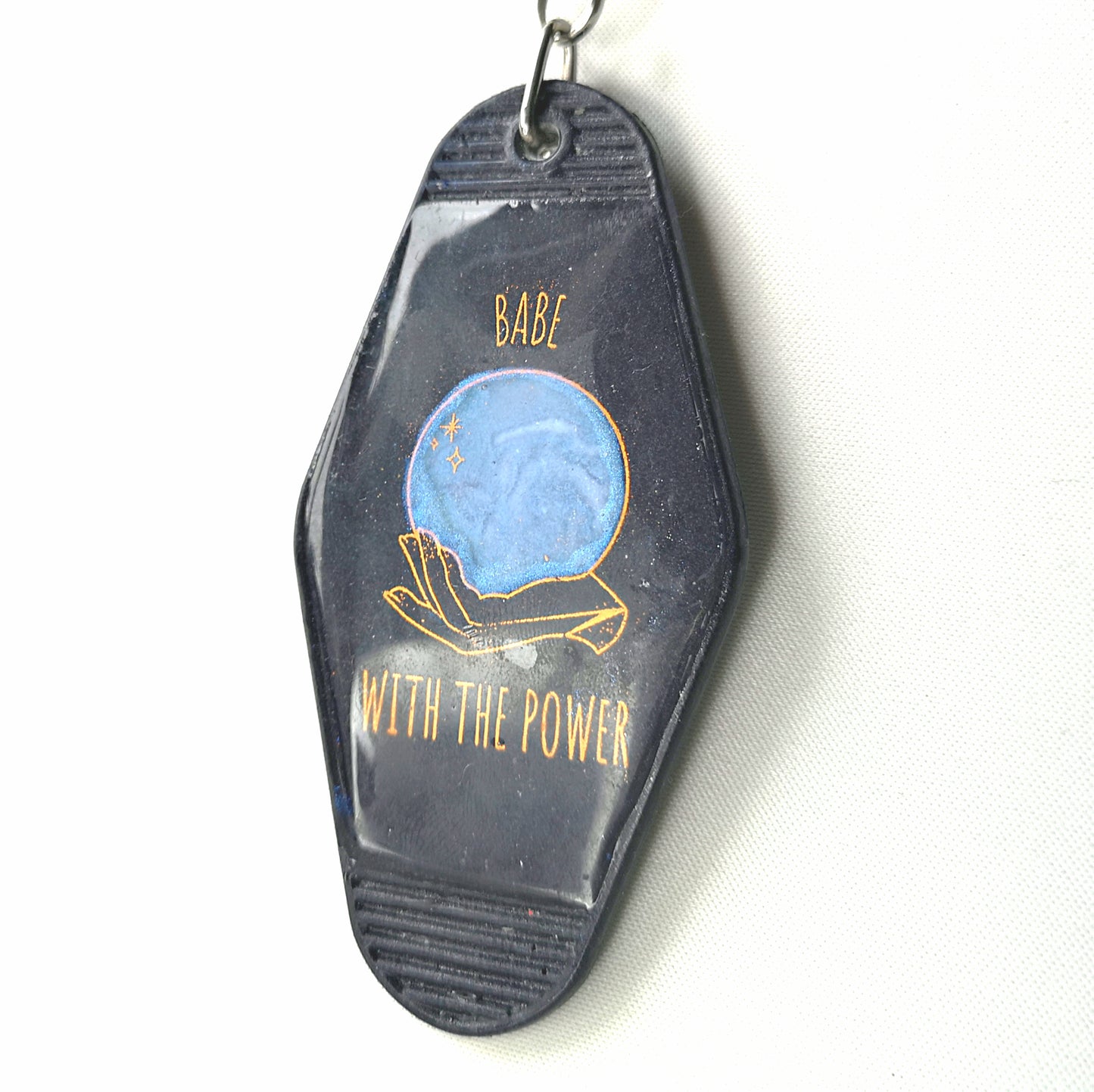 Babe with the power Labyrinth Resin Key Ring