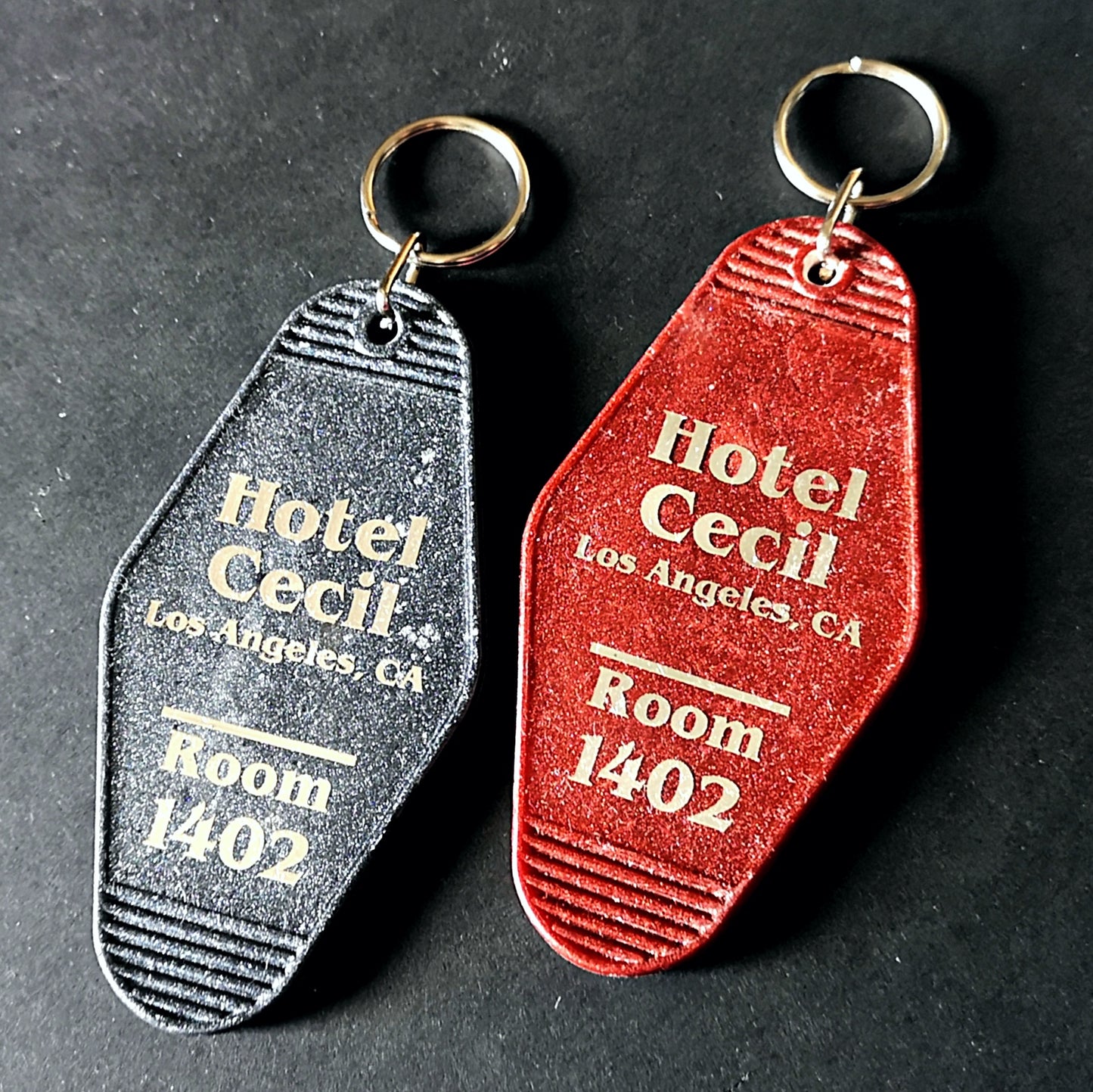 Hotel Cecil Resin Key Ring