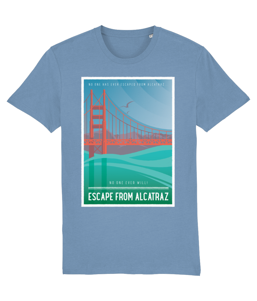 Escape from Alcatraz Vintage Organic T-shirt