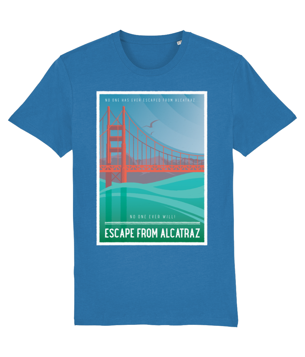 Escape from Alcatraz Vintage Organic T-shirt