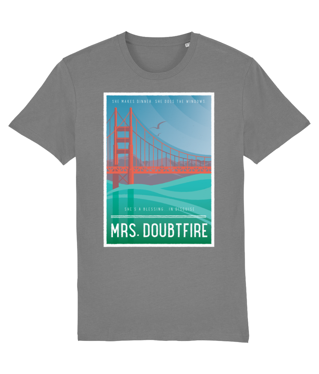 Mrs Doubtfire Vintage Organic T-shirt