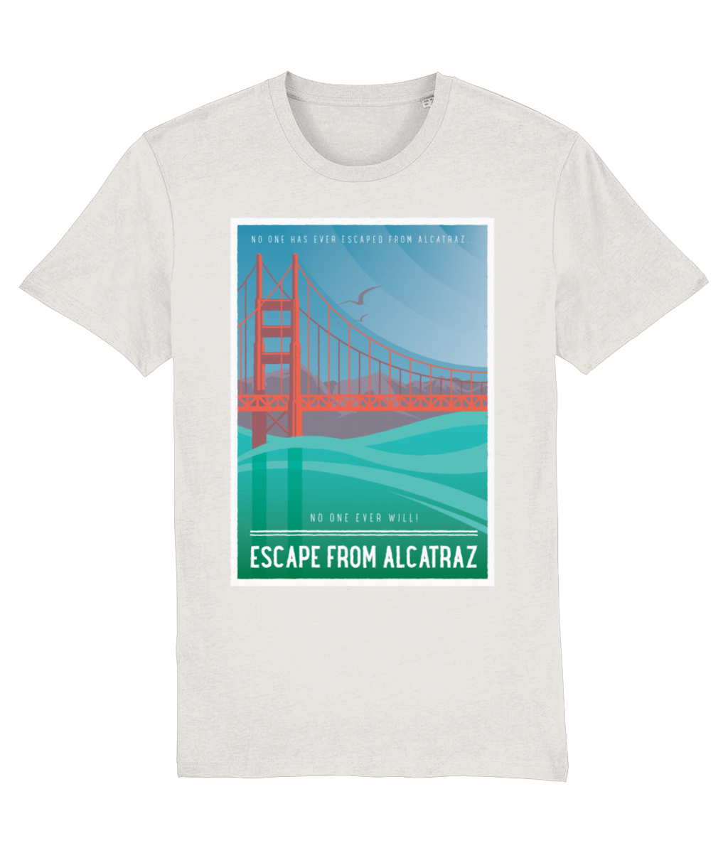Escape from Alcatraz Vintage Organic T-shirt