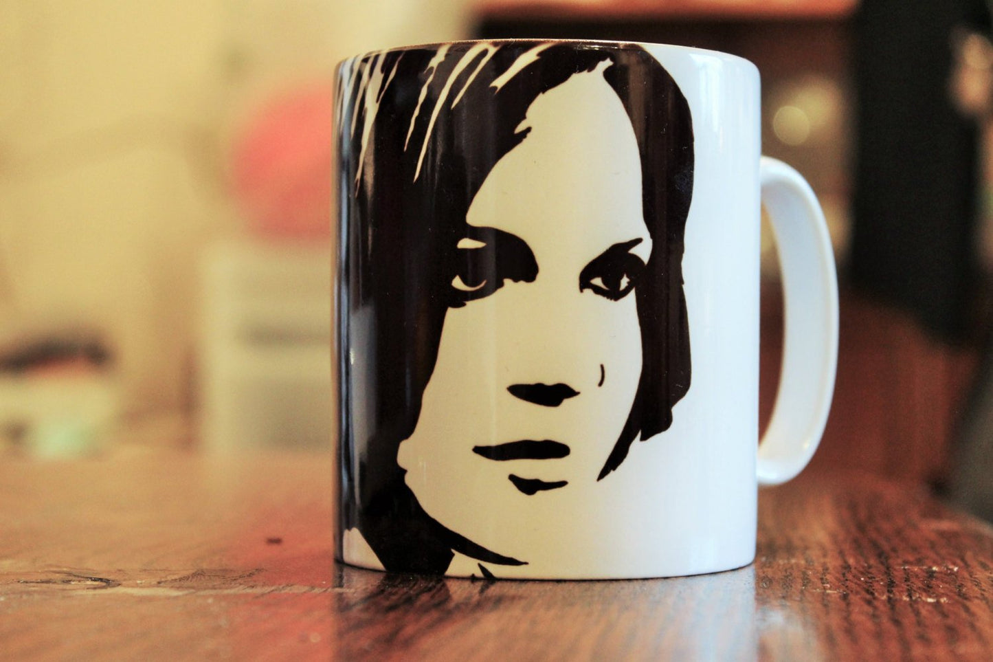 Lana Parrilla - Rigina Mills - Evil Witch - Once Upon A Time -Portrait Mug - ByCandlelight27