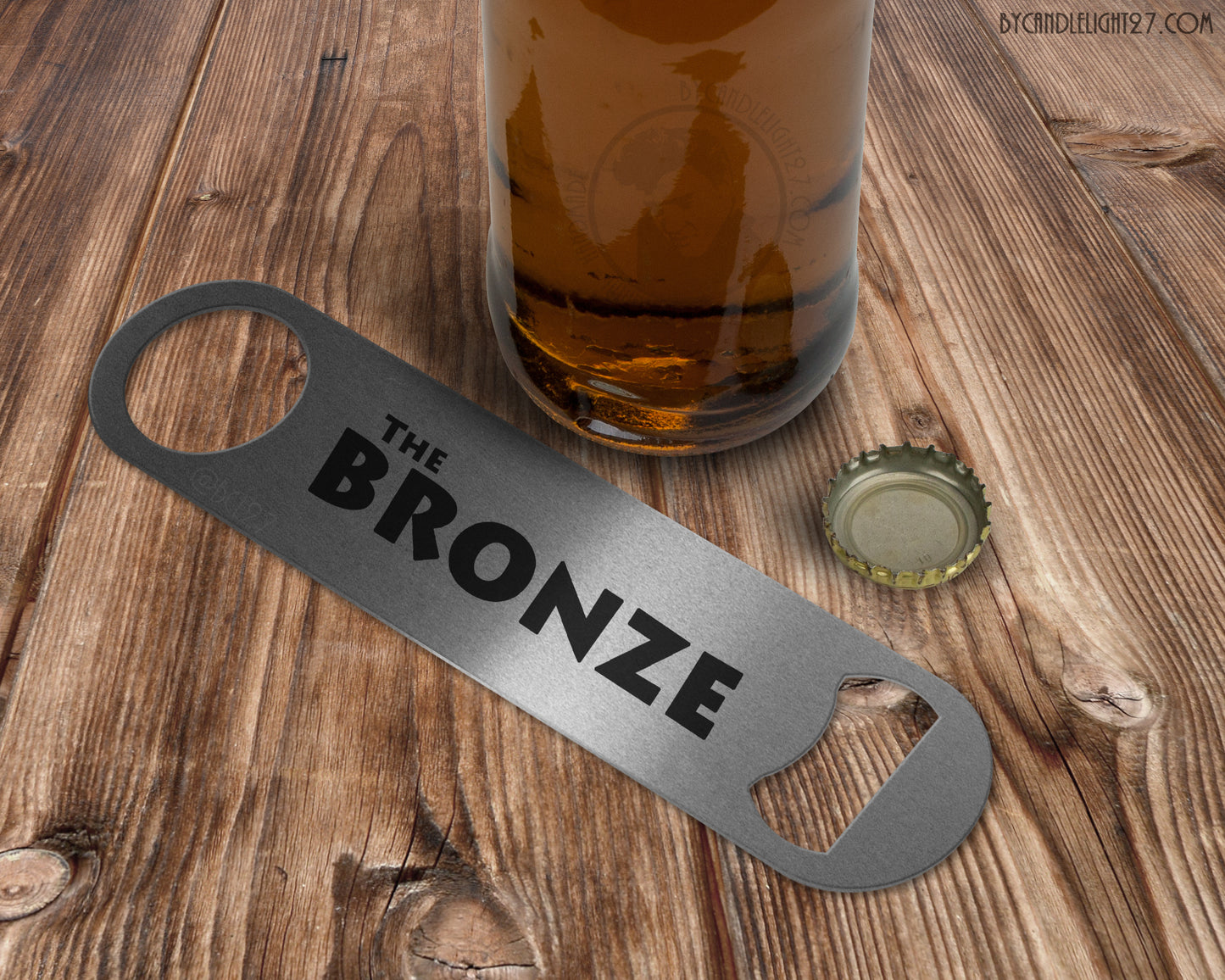 The Bronze Buffy - Bar Blade Bottle Opener - ByCandlelight27