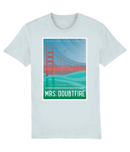 Mrs Doubtfire Vintage Organic T-shirt