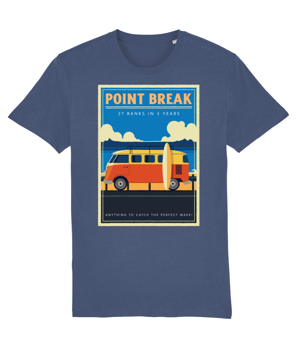 Point Break Vintage Organic T-shirt