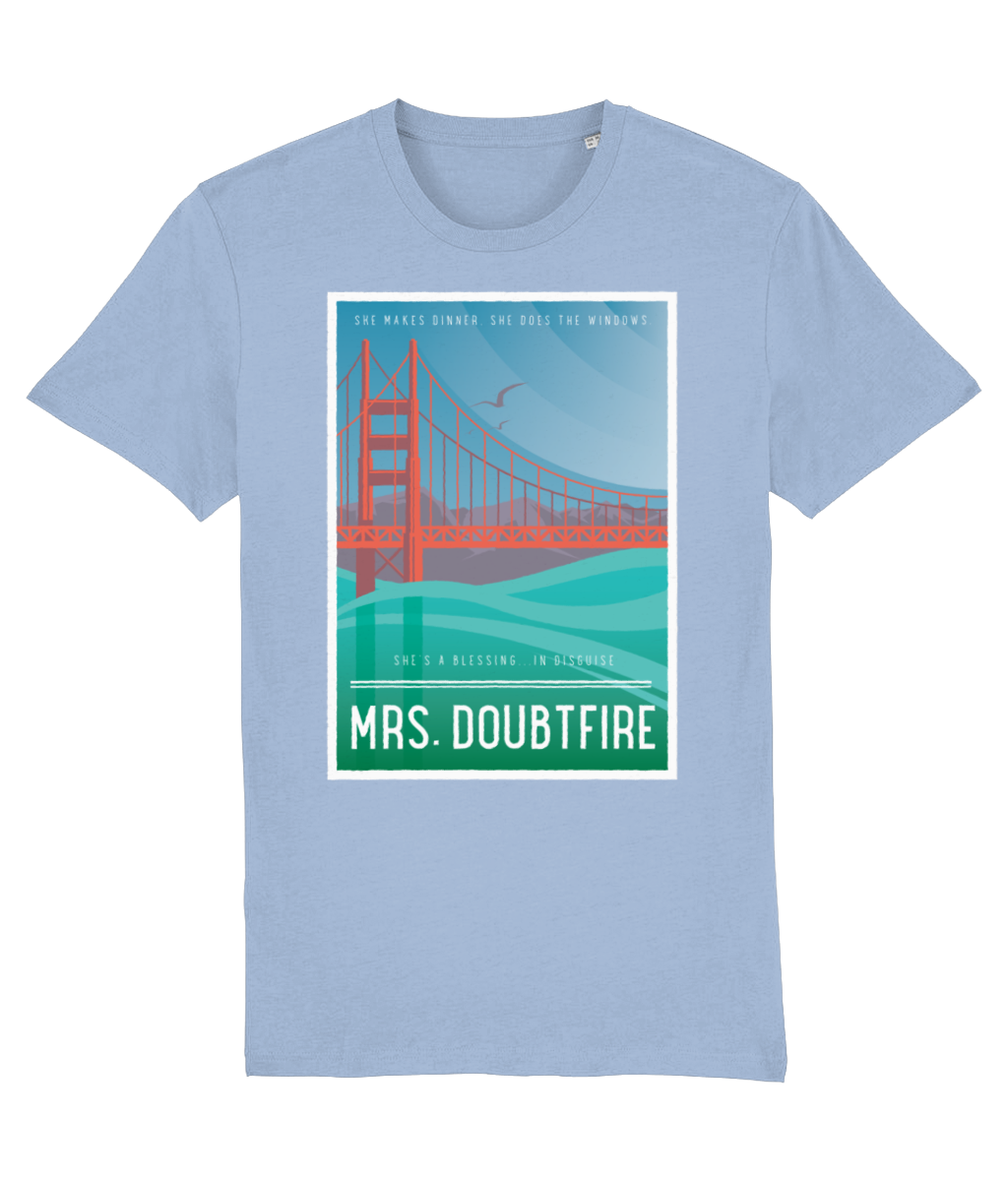 Mrs Doubtfire Vintage Organic T-shirt