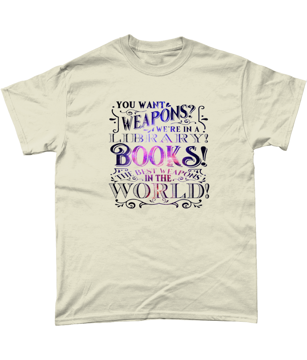 Books Are The Best Wepons T-Shirt