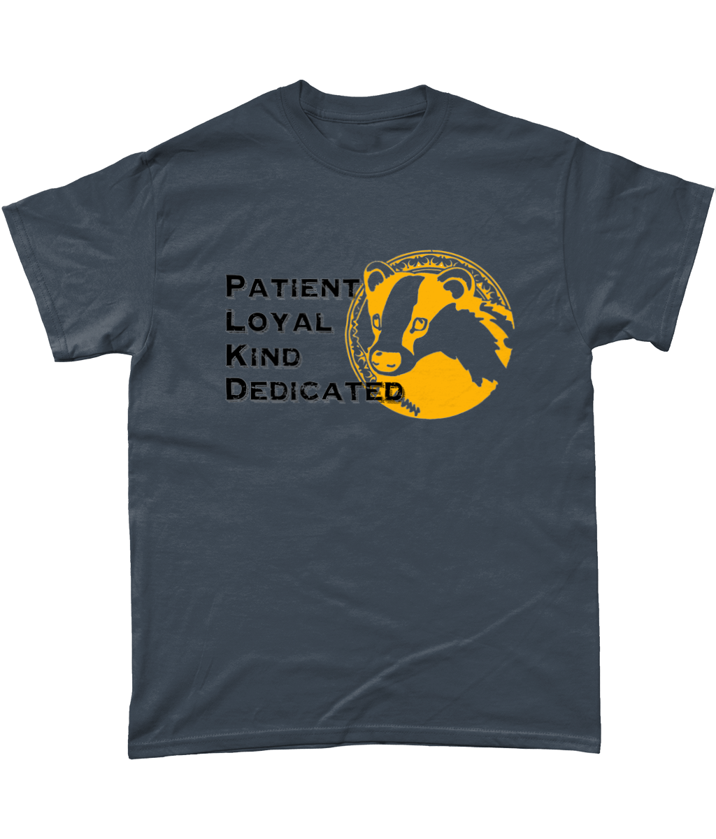 Grey and Yellow House Pride Cotton T-Shirt