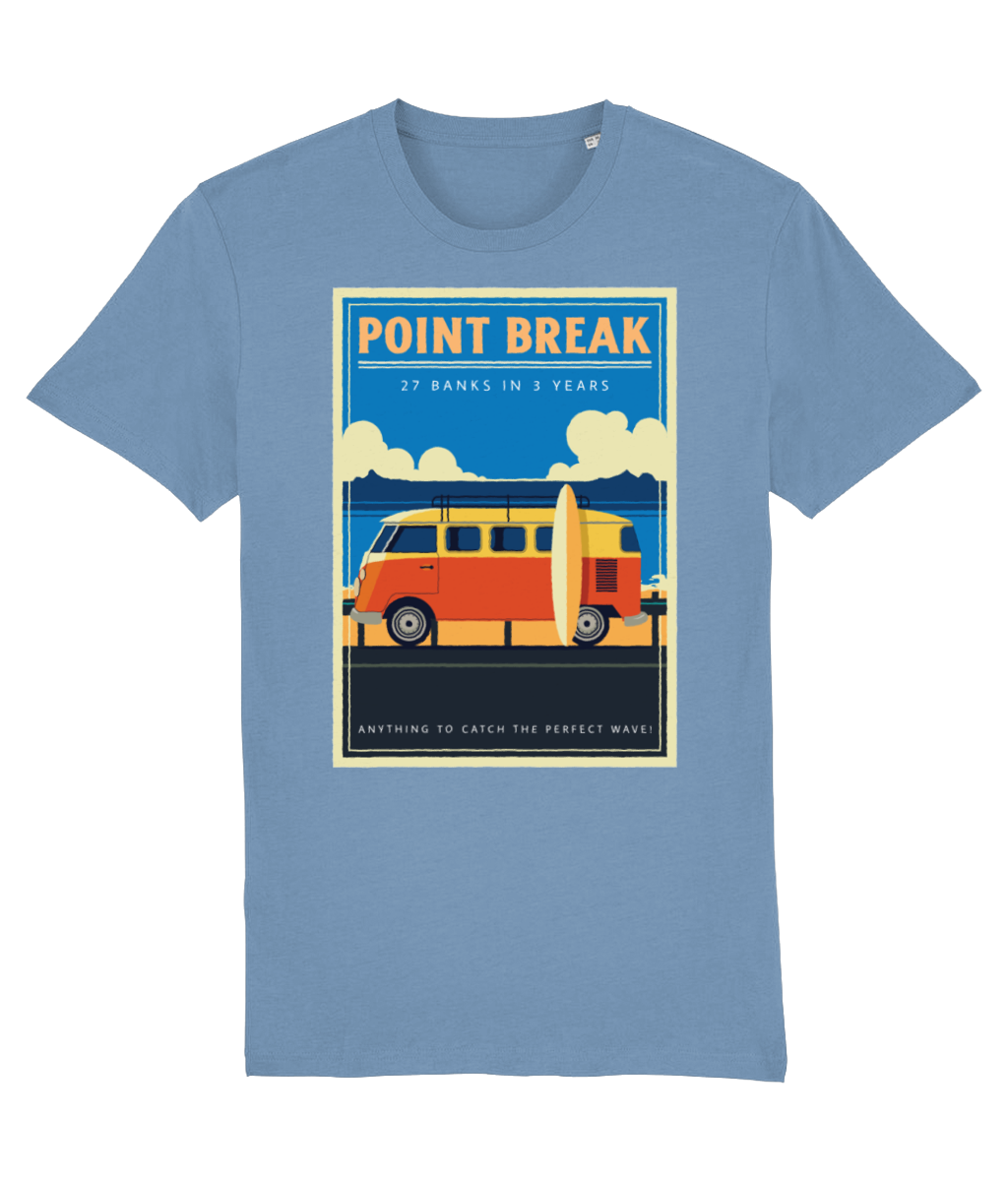 Point Break Vintage Organic T-shirt