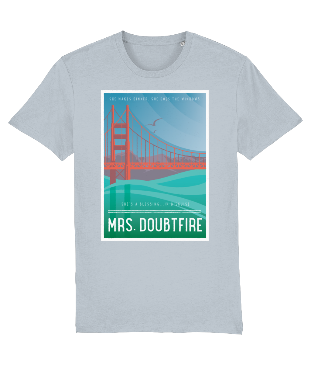 Mrs Doubtfire Vintage Organic T-shirt