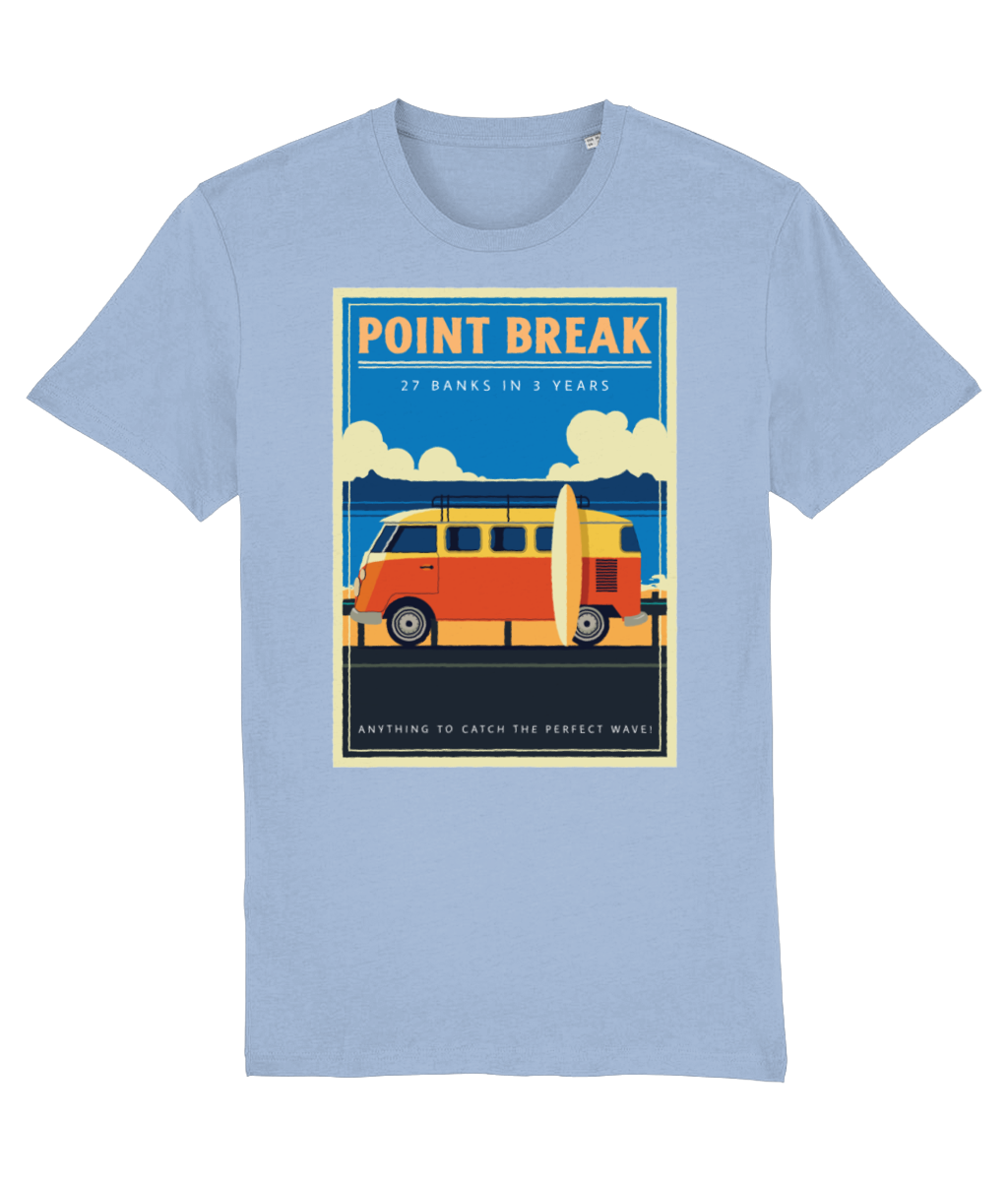 Point Break Vintage Organic T-shirt