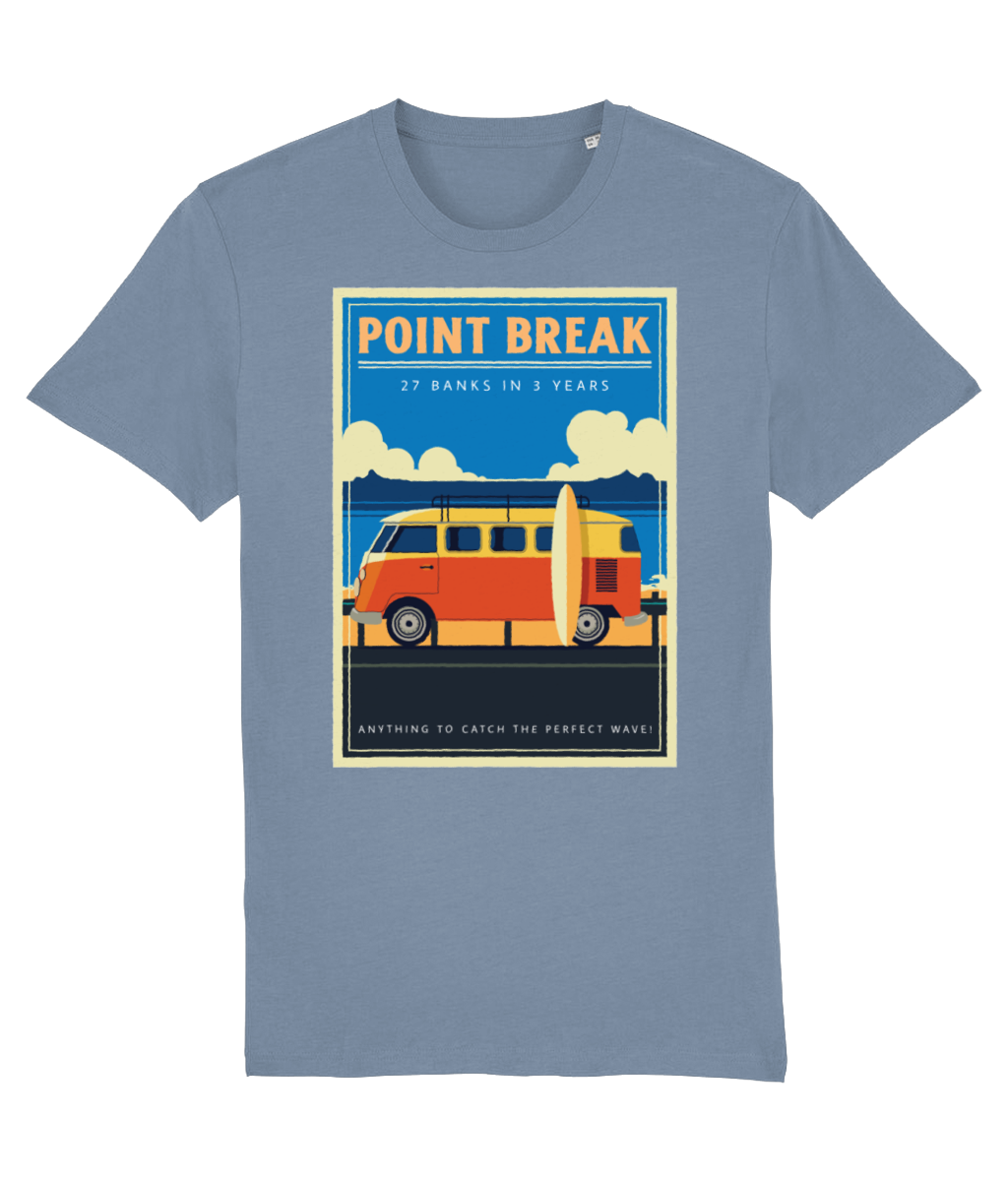 Point Break Vintage Organic T-shirt