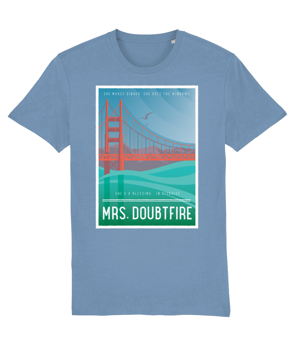 Mrs Doubtfire Vintage Organic T-shirt