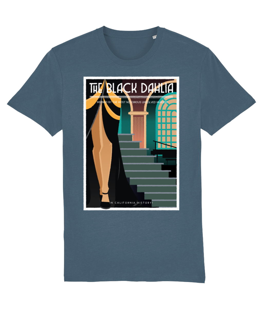 Black Dhalia Vintage Organic T-shirt