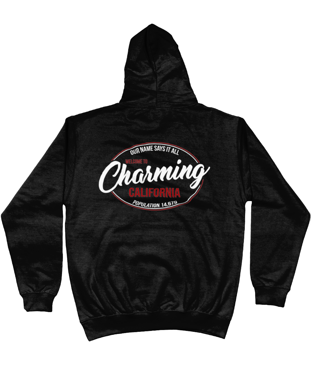 Welcome To Charming Varsity Hoodie