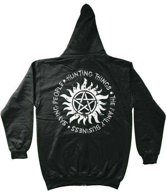Supernatural Family Business Zip Hoodie