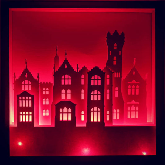 Frankenfurter's Castle 3D Shadow Box Frame