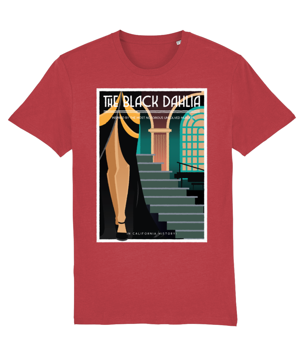 Black Dhalia Vintage Organic T-shirt