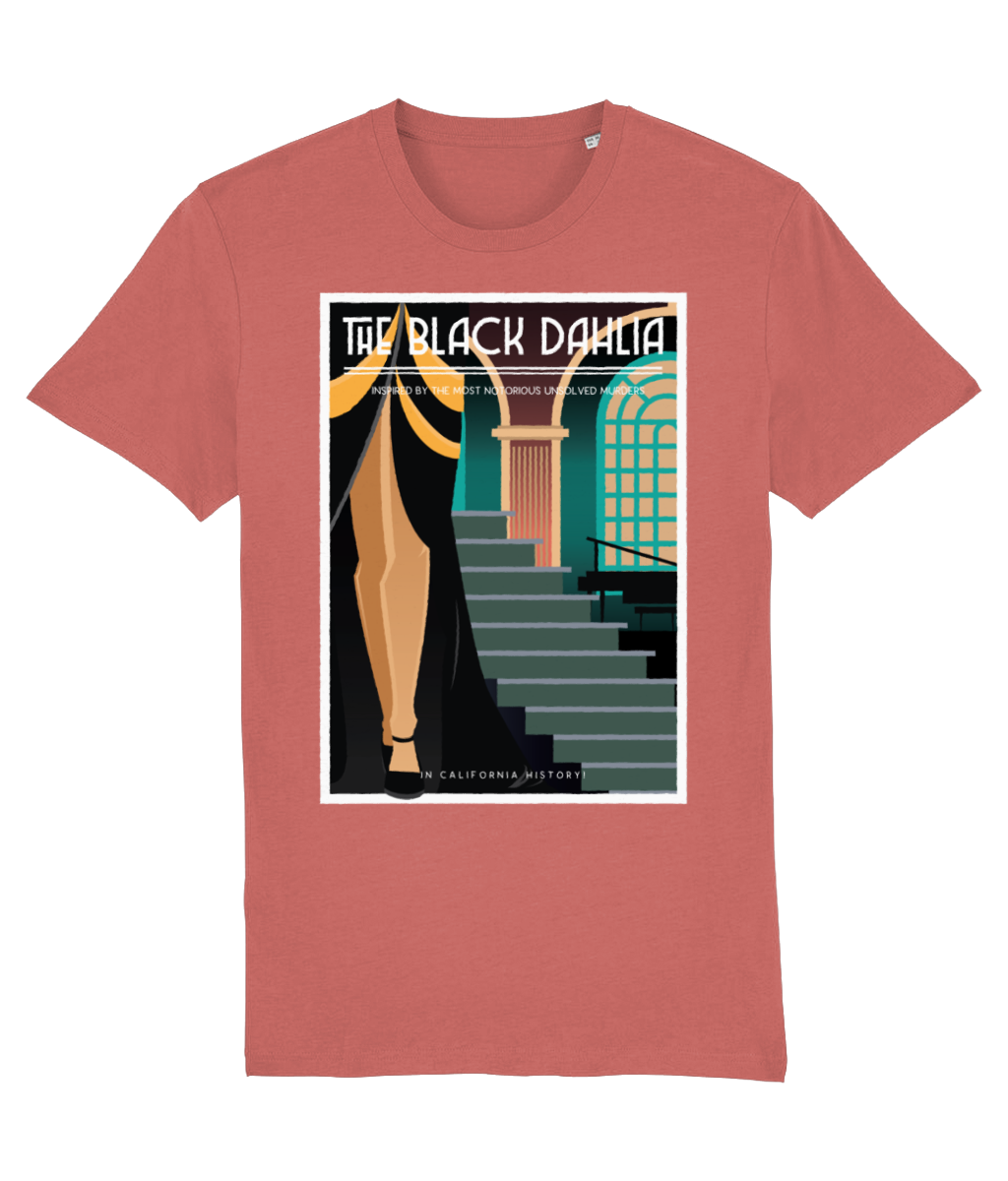 Black Dhalia Vintage Organic T-shirt