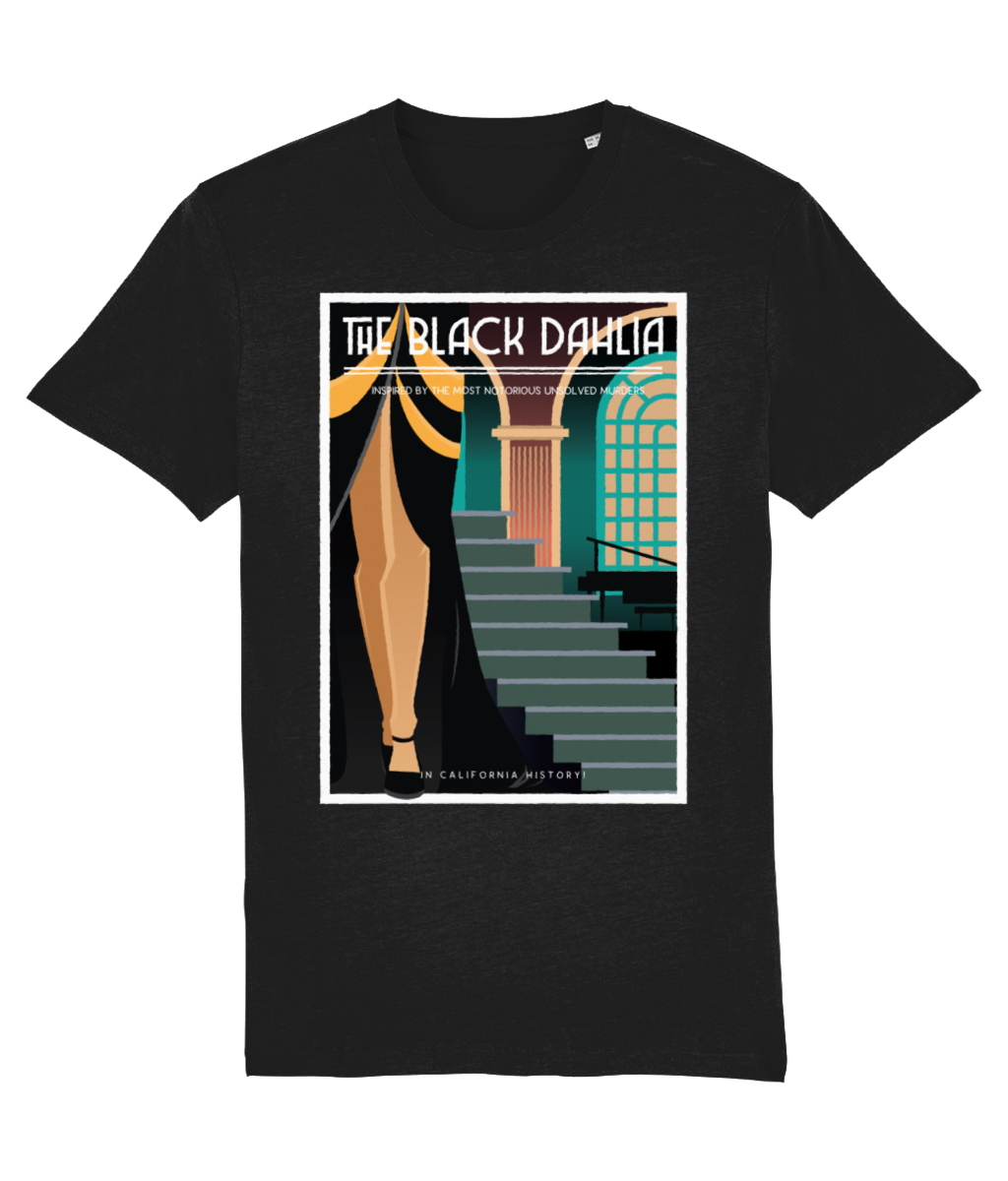 Black Dhalia Vintage Organic T-shirt