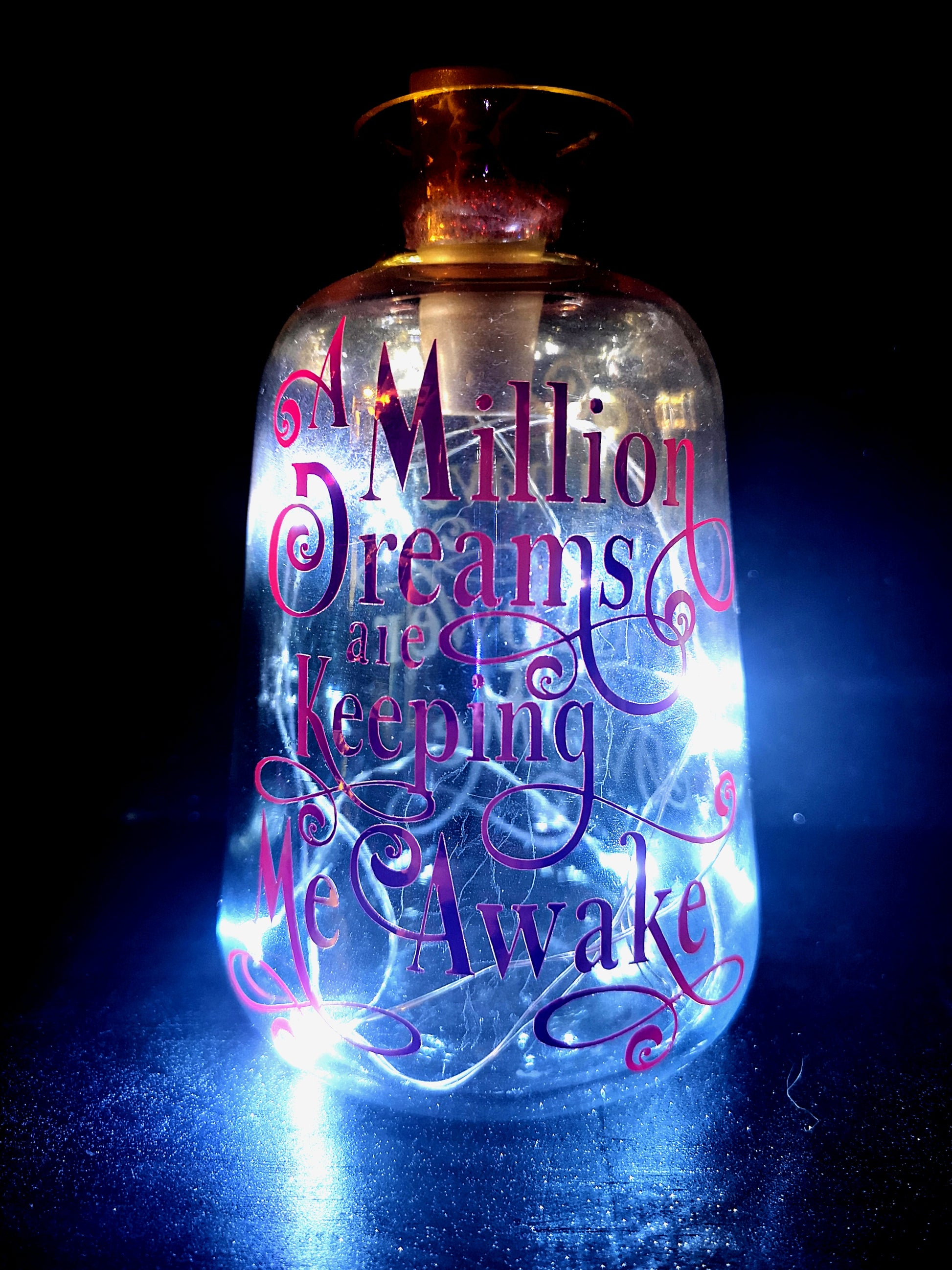 A Million Dreams - Vase Light - ByCandlelight27