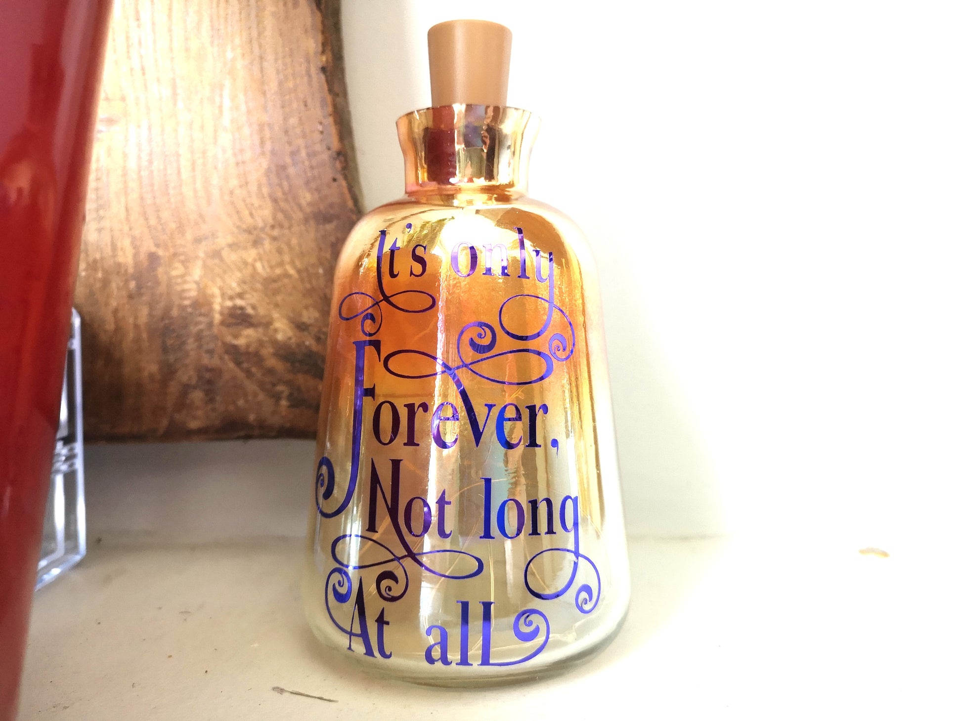 Its Only Forever Labyrinth Vase Light - ByCandlelight27