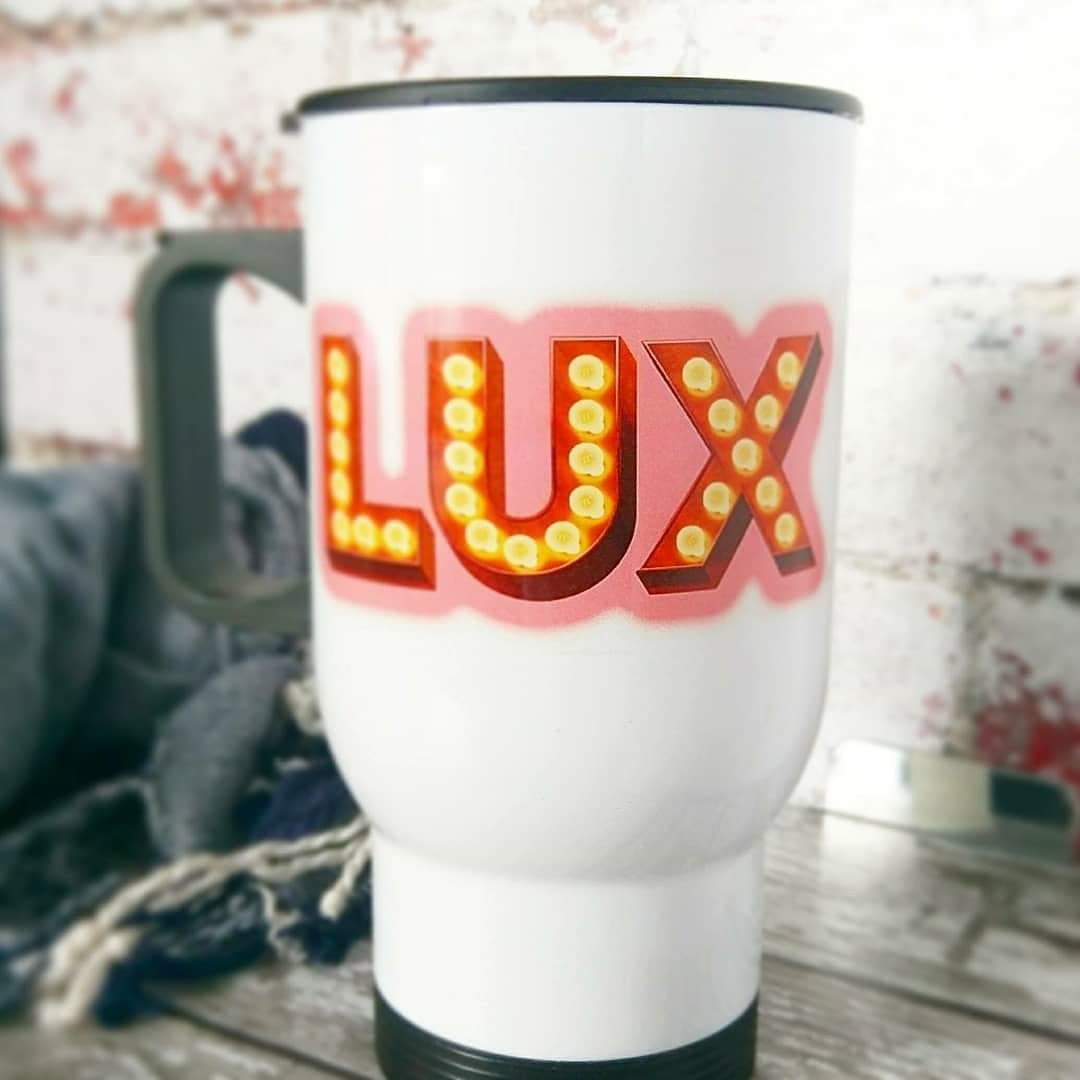 Lux - Lucifer - 14oz Aluminium Travel Mug - ByCandlelight27