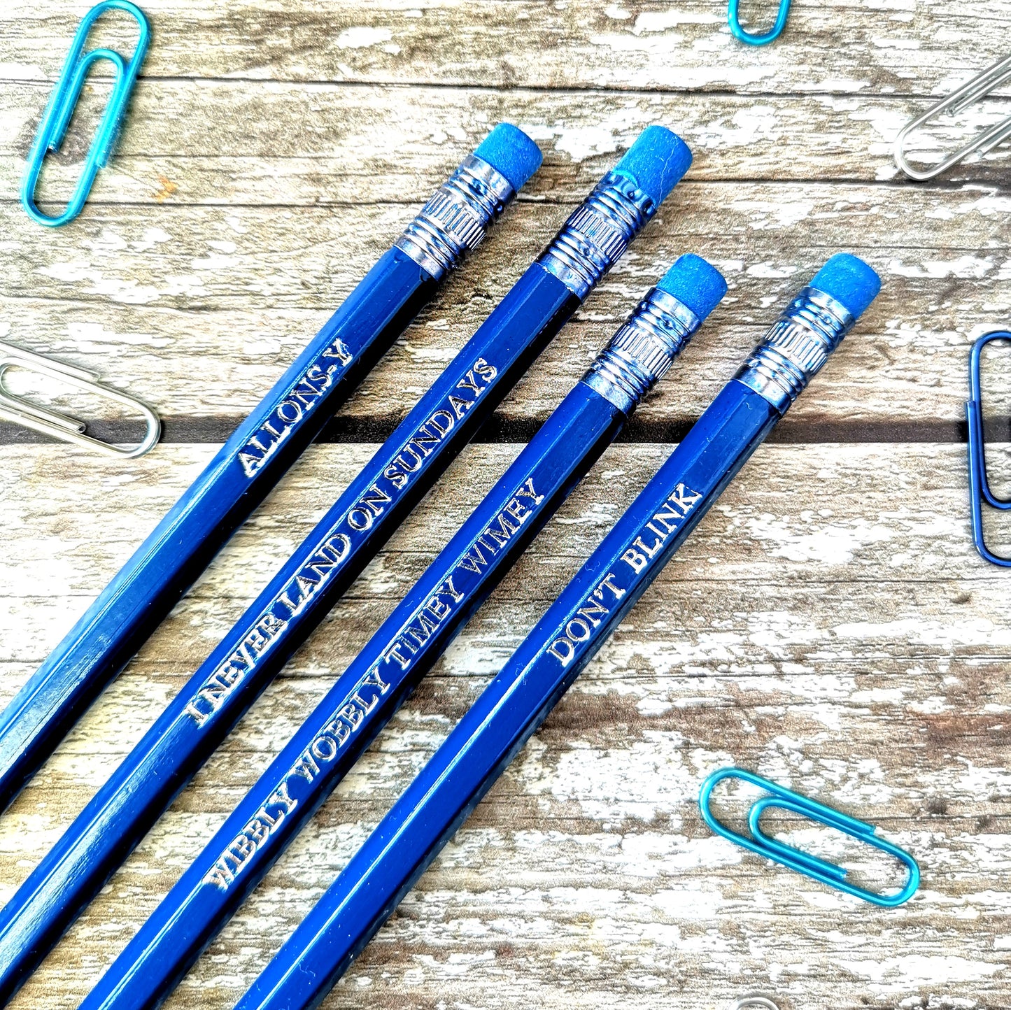 David Tennant's Doctor Pencil Set - ByCandlelight27