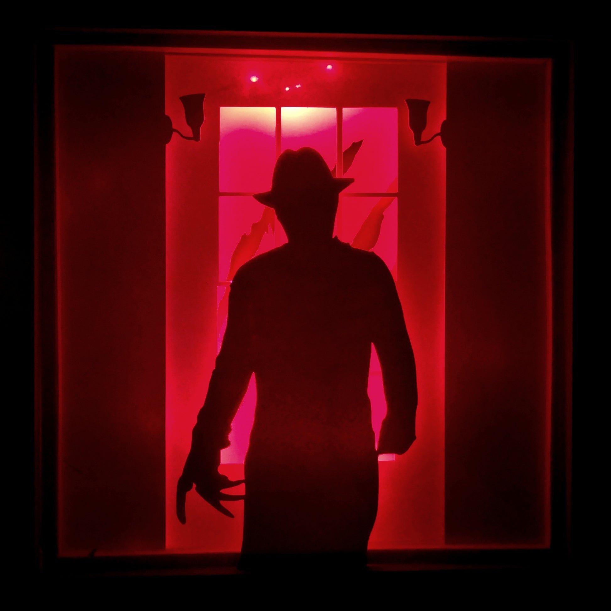 Nightmare on Elm Psycho 3D Shadow Box Frame - ByCandlelight27