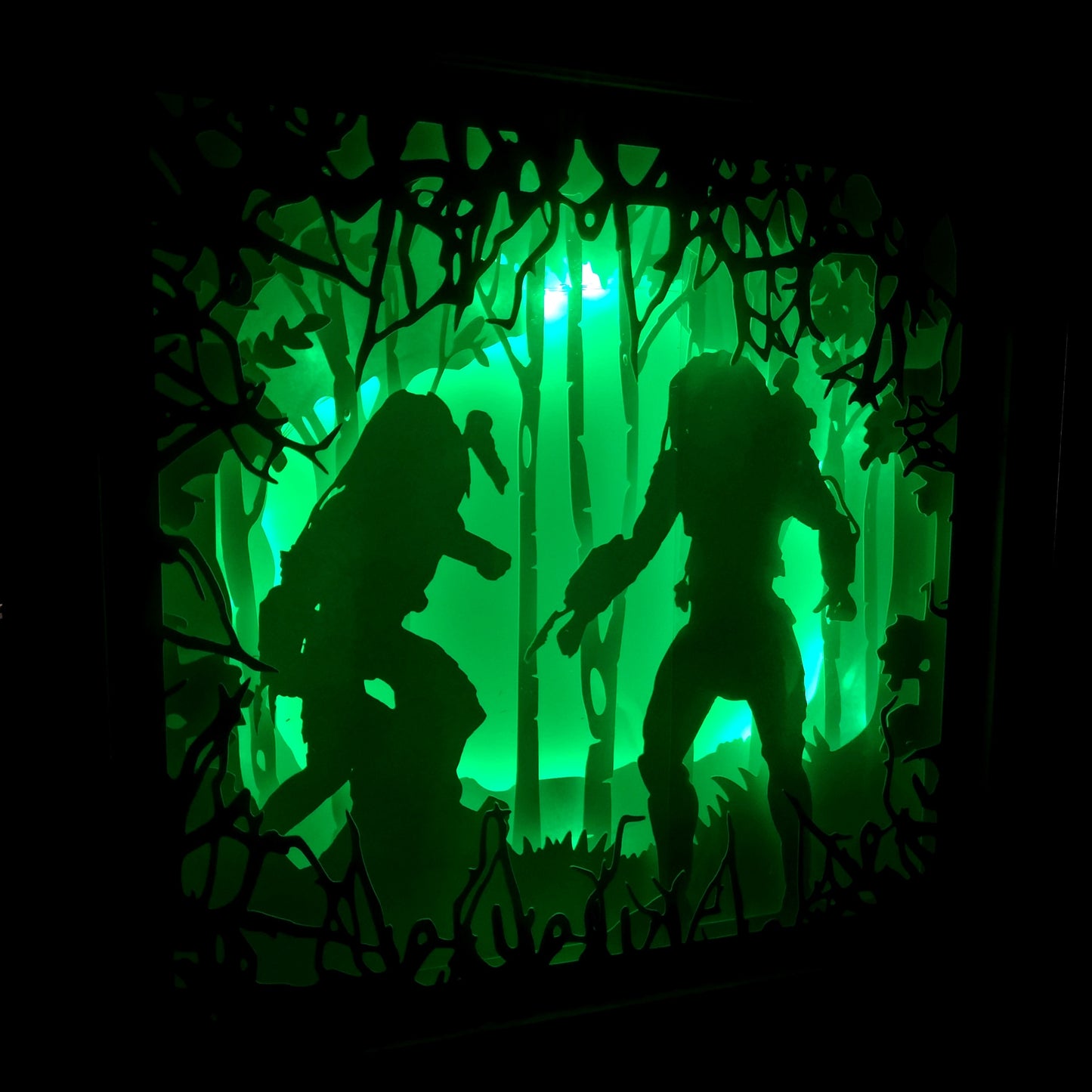 Predator 3D Shadow Box Frame - ByCandlelight27