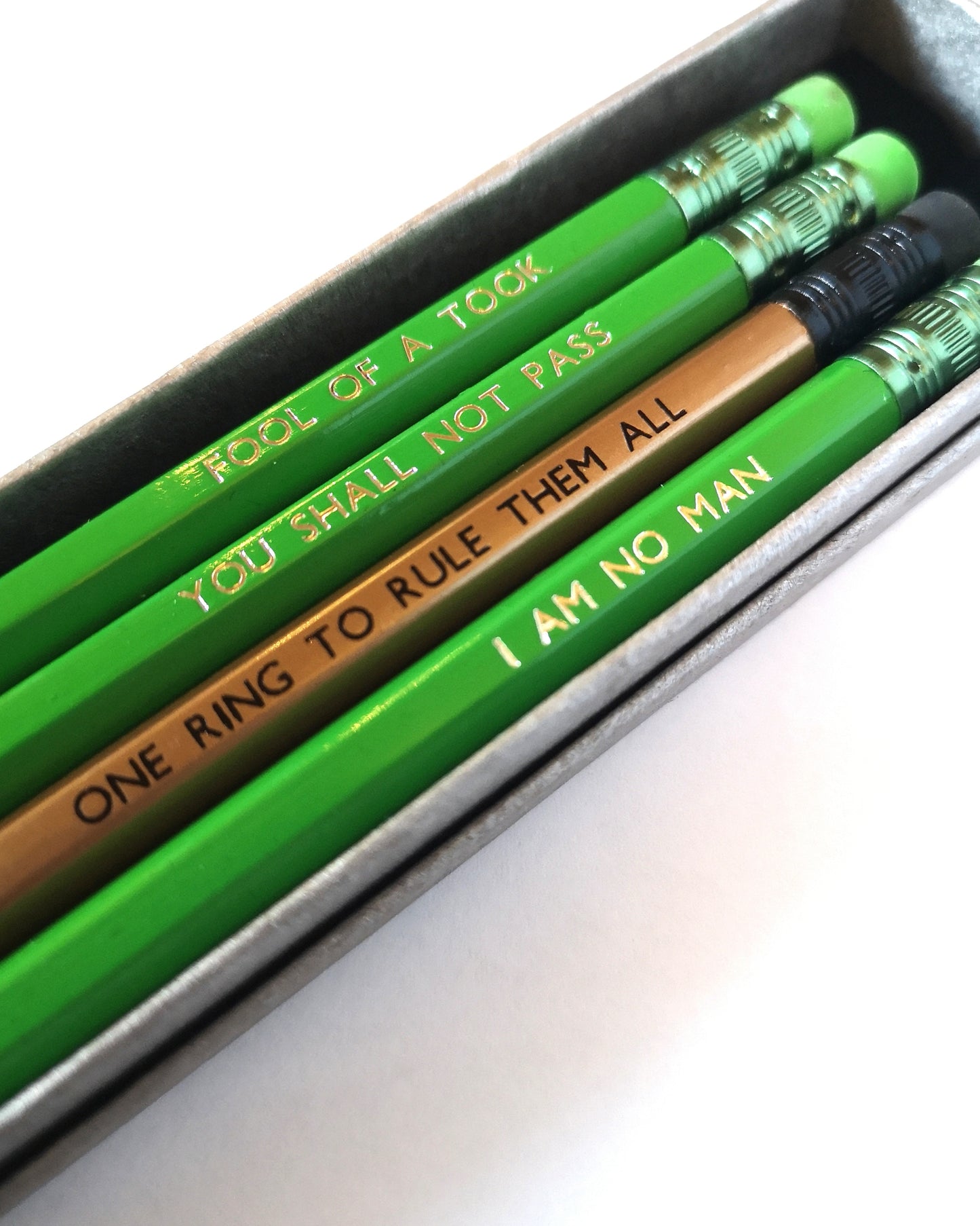 Lord of The Rings Inspired Pencil Set