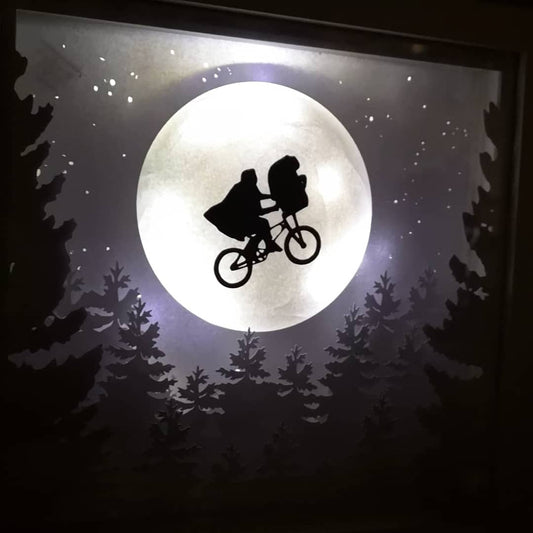 ET inspired Shadow Box Frame