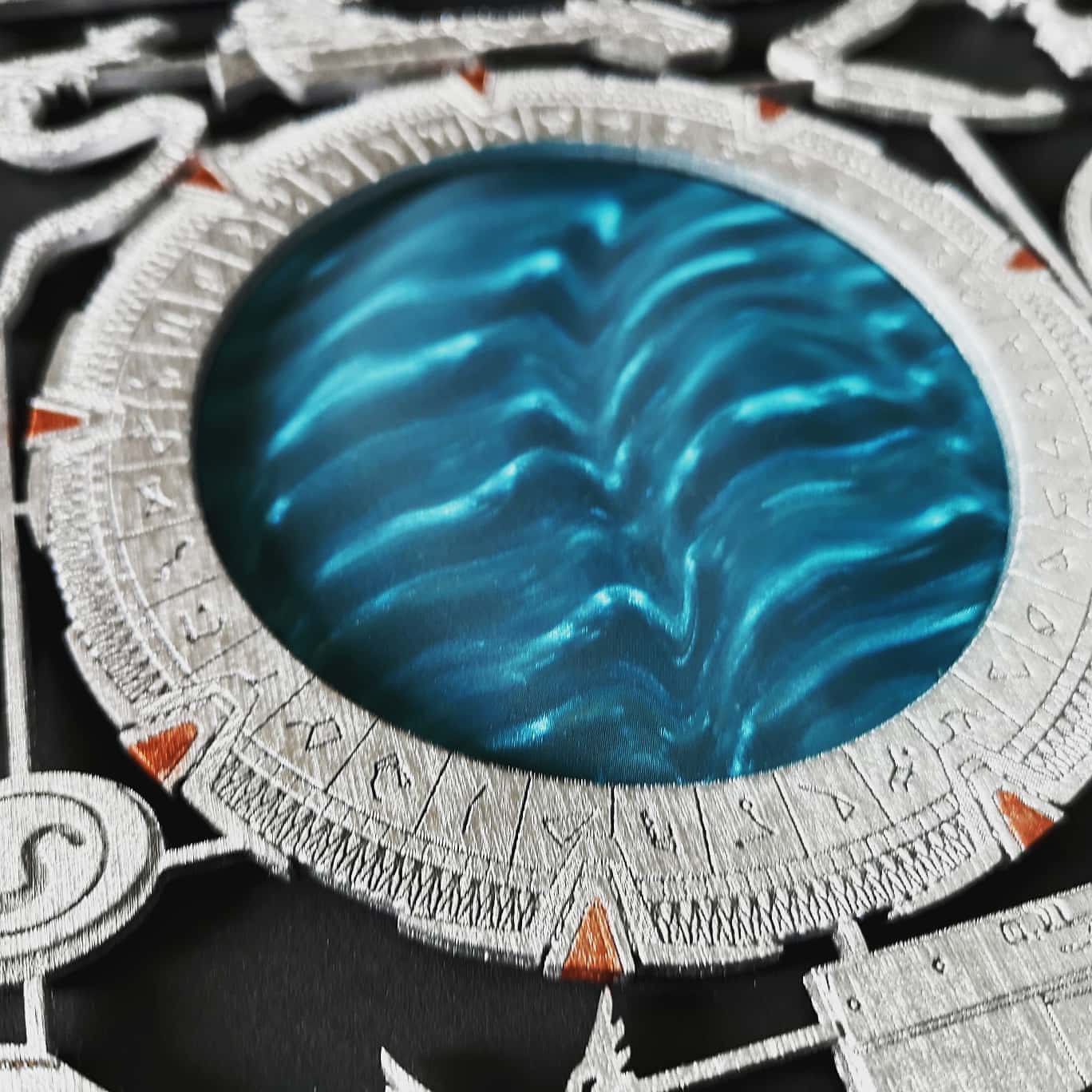 SG1 Stargate Model Kit Art