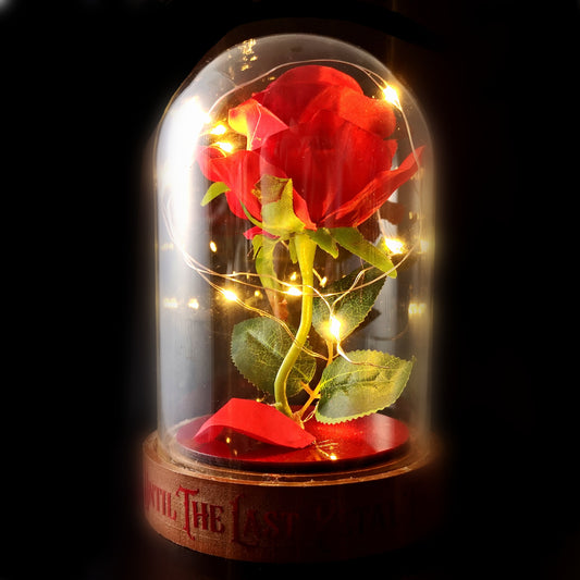Enchanted Rose LED Dome