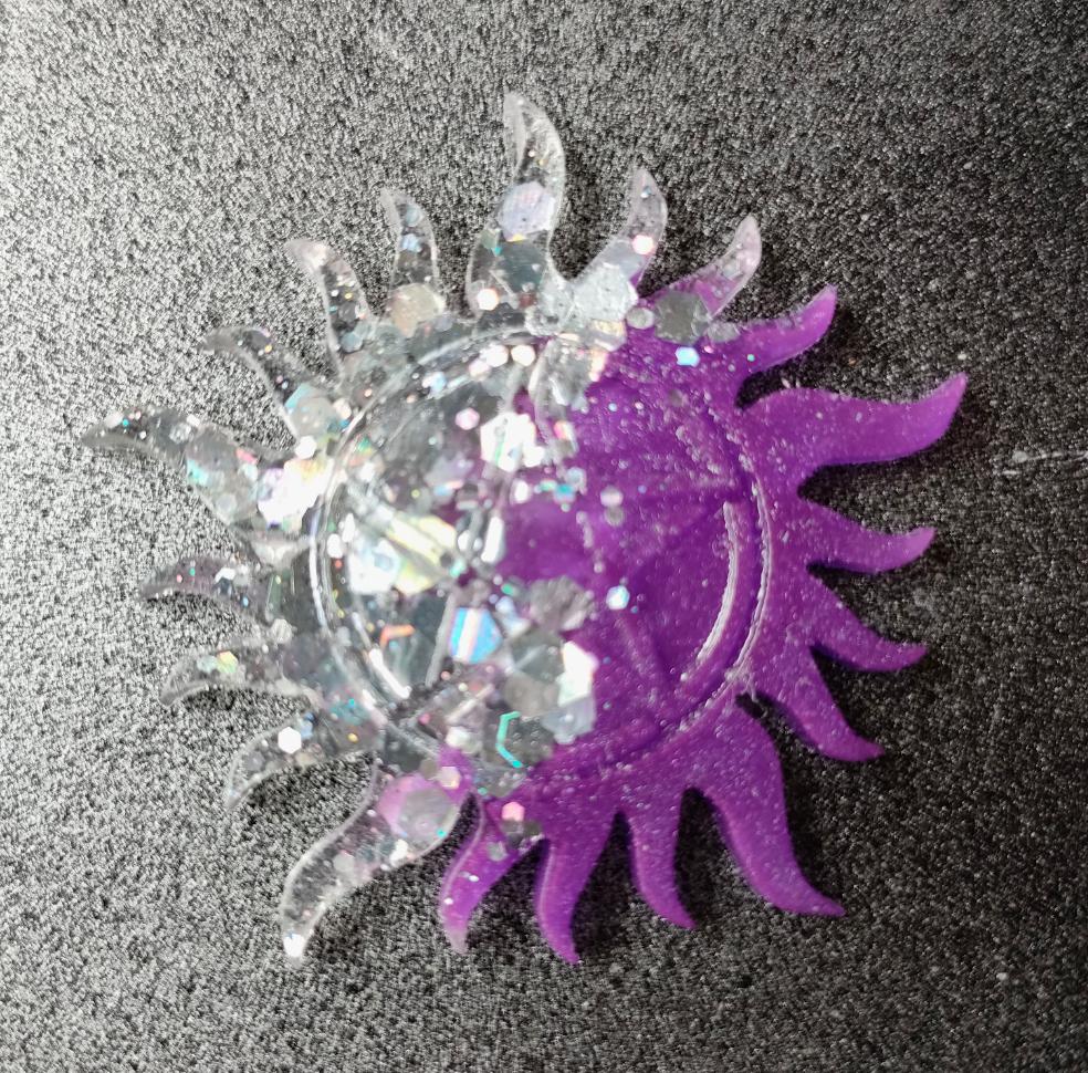 Supernatural Anti Possession Resin Brooch