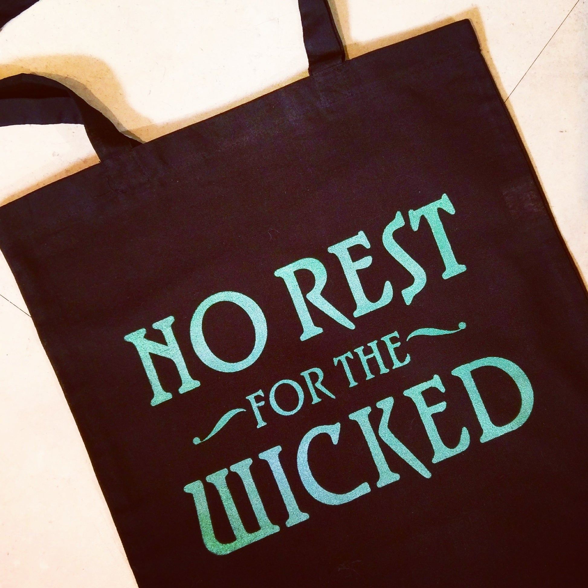 No Rest For The Wicked - OUAT -  Canvas Tote Bag - ByCandlelight27