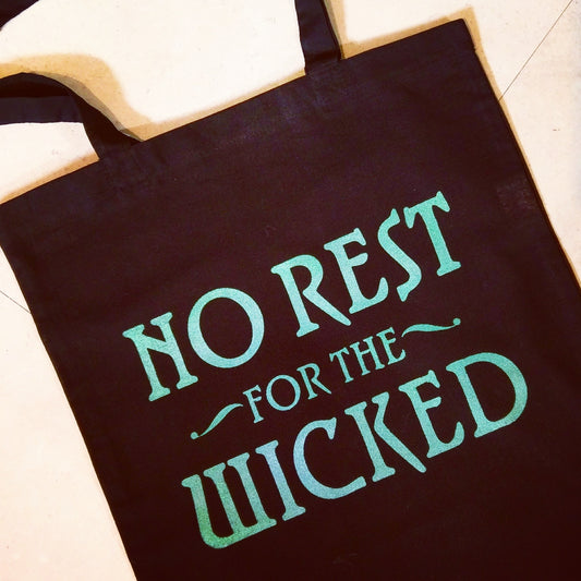 No Rest For The Wicked - OUAT -  Canvas Tote Bag - ByCandlelight27